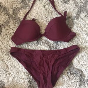 Aerie push up bikini set